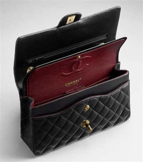 chanel classic flapbag|More.